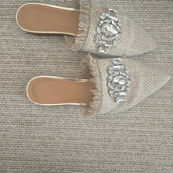 Women's gorgeous slip on flats size 8 - Picture 1 of 3
